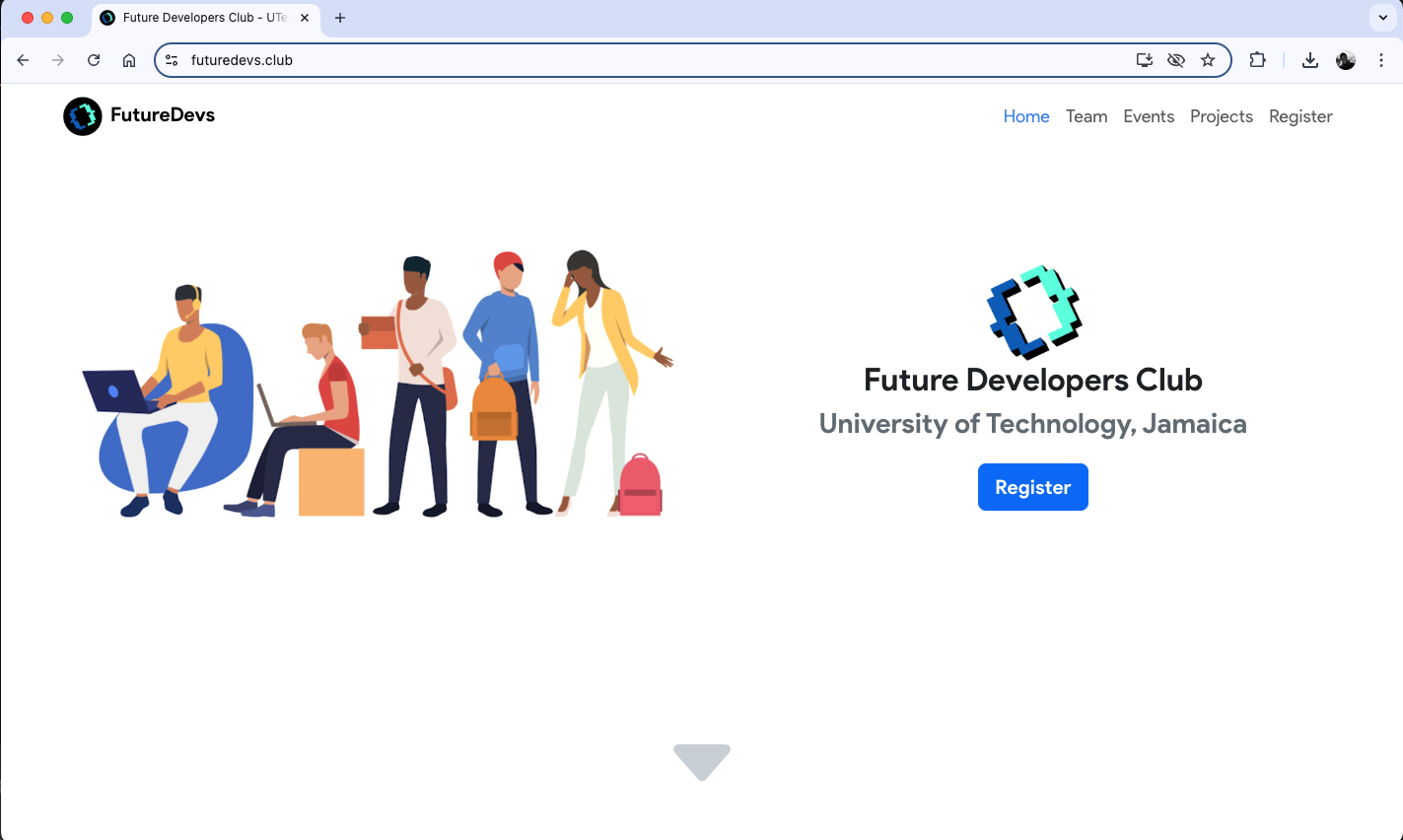 UTech Future Developers Club Website 
